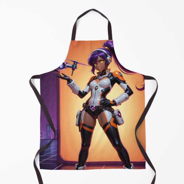 Item preview, Cyberpunk Drone Girl Futuristic Anime Tech Pilot designed and sold by Killington.