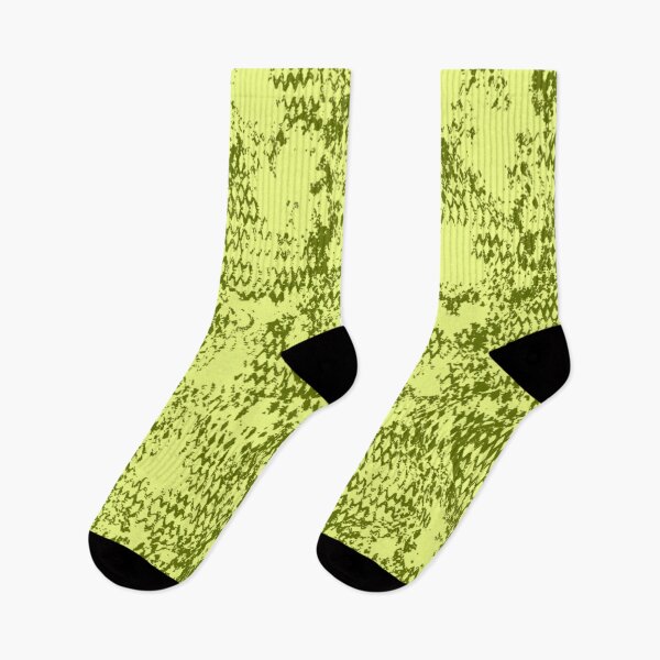 Item preview, Modern Distressed Python Print Pattern | Light Chartreuse designed and sold by Frohyou.