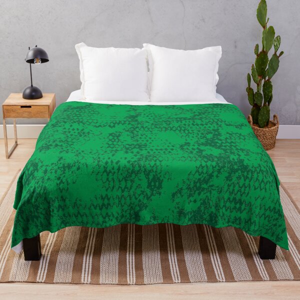 Item preview, Modern Distressed Python Print Pattern | Bright Green designed and sold by Frohyou.