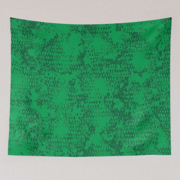 Item preview, Modern Distressed Python Print Pattern | Bright Green designed and sold by Frohyou.