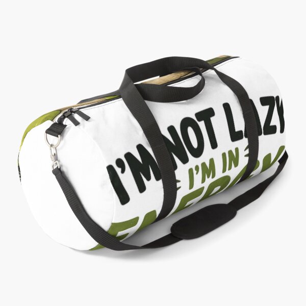 Item preview, I'm Not Lazy, I'm in Energy Saving Mode – Funny Cute Frog Cartoon Design designed and sold by Kiinaaa.