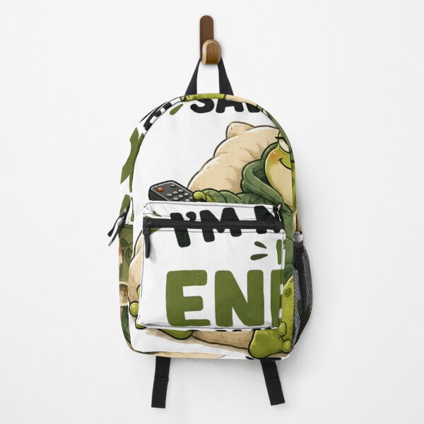 Item preview, I'm Not Lazy, I'm in Energy Saving Mode – Funny Cute Frog Cartoon Design designed and sold by Kiinaaa.