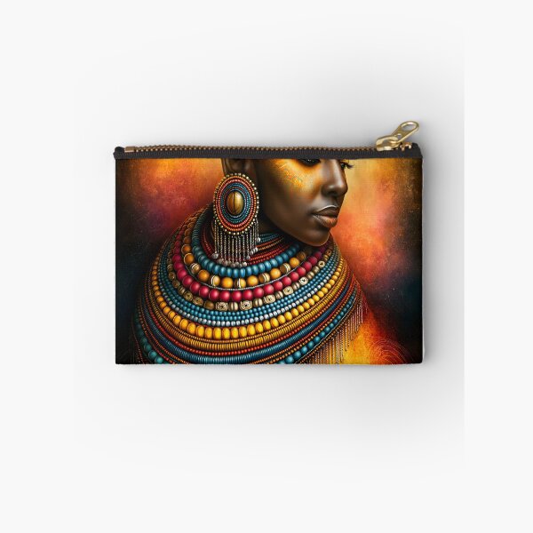 Item preview, Regal Portrait of an Elegant Woman in Adornments designed and sold by Artessie.