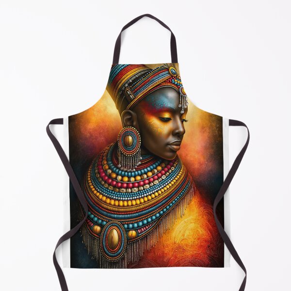 Item preview, Regal Portrait of an Elegant Woman in Adornments designed and sold by Artessie.