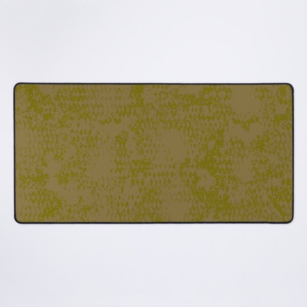 Item preview, Modern Distressed Python Print Pattern | Dark Yellow designed and sold by Frohyou.
