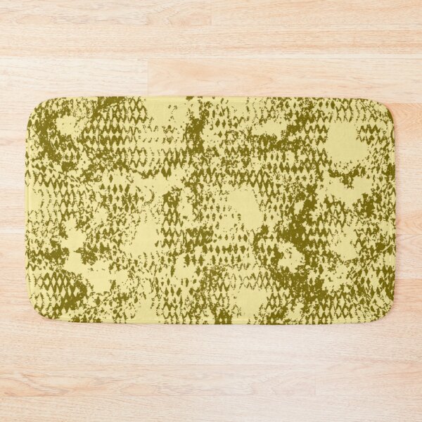 Item preview, Modern Distressed Python Print Pattern | Light Yellow designed and sold by Frohyou.