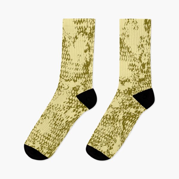 Item preview, Modern Distressed Python Print Pattern | Light Yellow designed and sold by Frohyou.