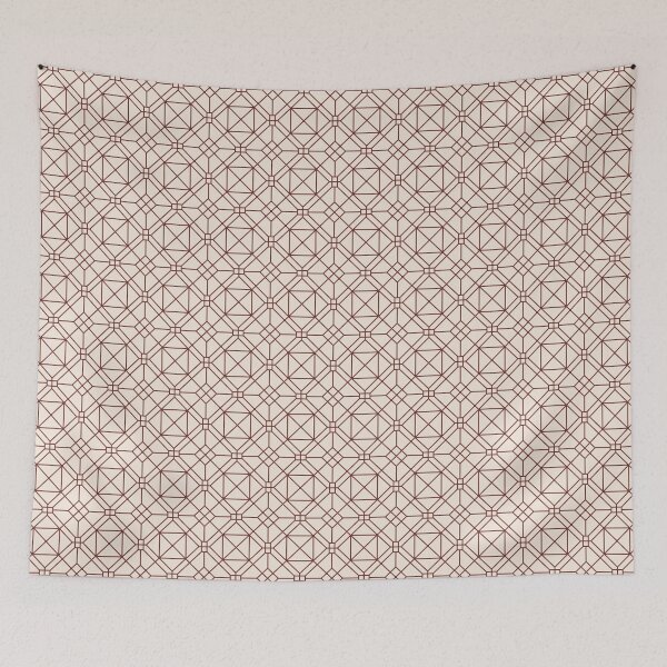 Item preview, Oxide geometric pattern high contrast abstract architectural design designed and sold by Aurum-design.
