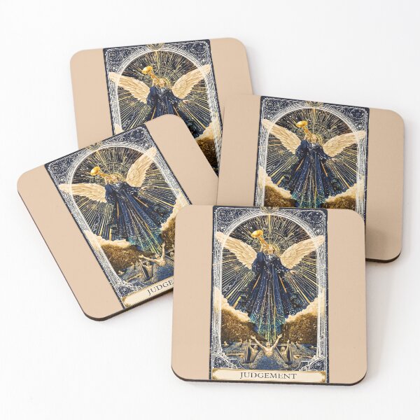 Item preview, Judgement Tarot Dark Gothic Vintage Occult Art designed and sold by MythicMood.