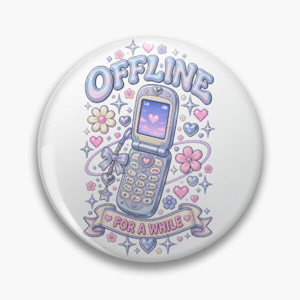 Item preview, Offline For A While Retro Tech designed and sold by Doodle Souq.