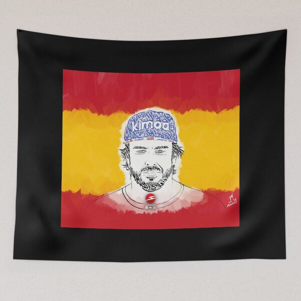 Item preview, Fernando Alonso Calligraphy Tribute Portrait - Original by Ammaart designed and sold by Ammaart.