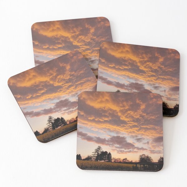 Item preview, Fairy Sunset Clouds Landscape designed and sold by EmberEchoArt.