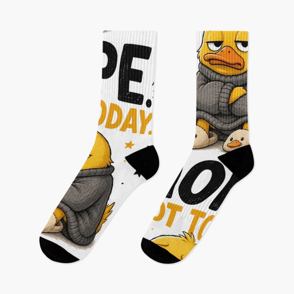 Item preview, Nope. Not Today. – Funny Cute Duck Cartoon Design designed and sold by Kiinaaa.