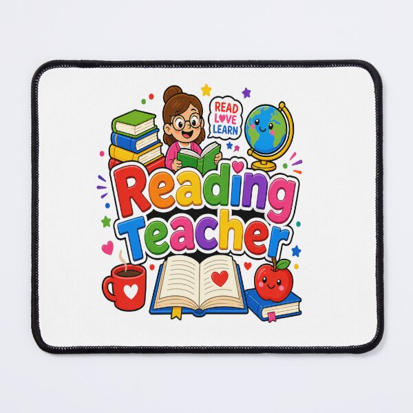 Item preview, Cute Reading Teacher Read Love Learn Back To School Educator Gift designed and sold by shemodas.
