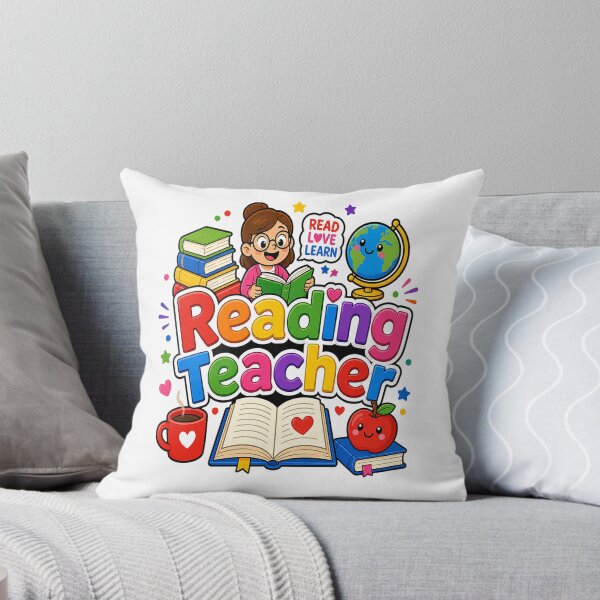 Item preview, Cute Reading Teacher Read Love Learn Back To School Educator Gift designed and sold by shemodas.