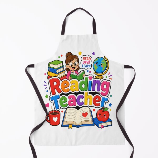 Item preview, Cute Reading Teacher Read Love Learn Back To School Educator Gift designed and sold by shemodas.