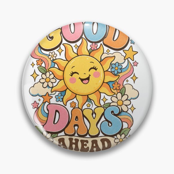Item preview, Good Days Ahead Retro Stars designed and sold by Doodle Souq.