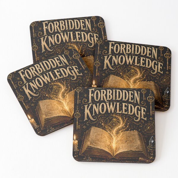 Item preview, Forbidden Knowledge Dark Academia Magical Book Design designed and sold by CreativeLook25.