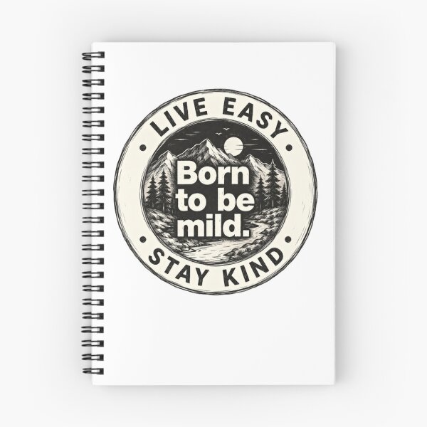 Item preview, Live Easy Stay Kind Born To Be Mild Gentle Soul Outdoor Adventure designed and sold by HumansStuck12.