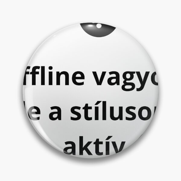Item preview, Offline & Aktív Stílus – Prémium Pamut Póló designed and sold by Jani045.