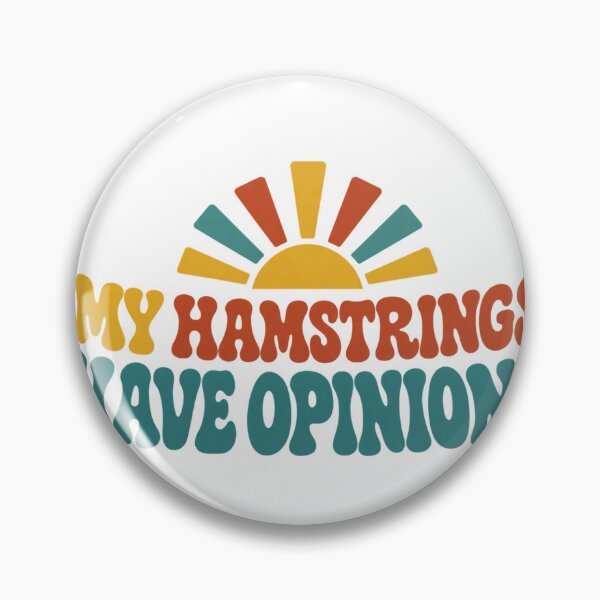 Item preview, My Hamstrings Have Opinions Groovy Yoga Humor designed and sold by eignvalue.