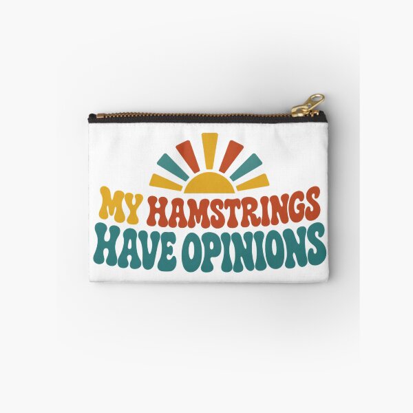 Item preview, My Hamstrings Have Opinions Groovy Yoga Humor designed and sold by eignvalue.