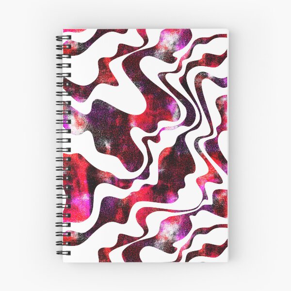 Item preview, Cosmic Red & Magenta Liquid Swirls Seamless Pattern (Glitter Galaxy Marble) designed and sold by NataliRubchik.