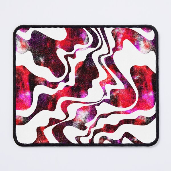 Item preview, Cosmic Red & Magenta Liquid Swirls Seamless Pattern (Glitter Galaxy Marble) designed and sold by NataliRubchik.