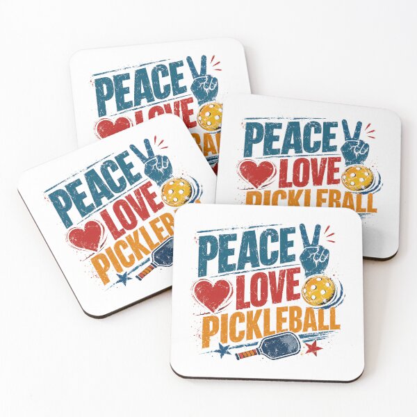Item preview, Peace Love Pickleball Player Fan Lover designed and sold by JonesFlora2025.