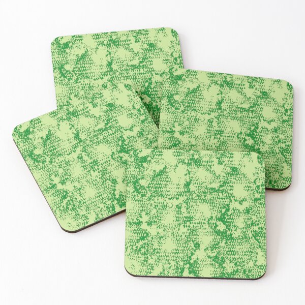 Item preview, Modern Distressed Python Print Pattern | Light Green designed and sold by Frohyou.