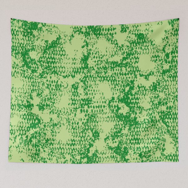 Item preview, Modern Distressed Python Print Pattern | Light Green designed and sold by Frohyou.