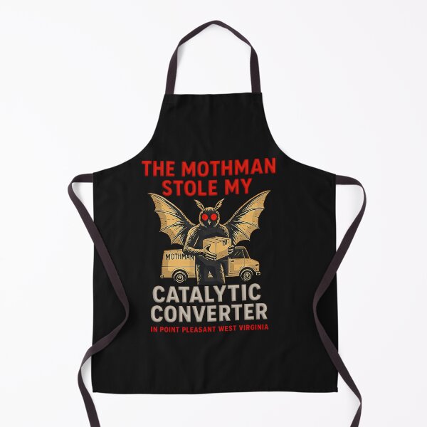 Item preview, The Mothman Stole My Catalytic Converter designed and sold by MikeNade.