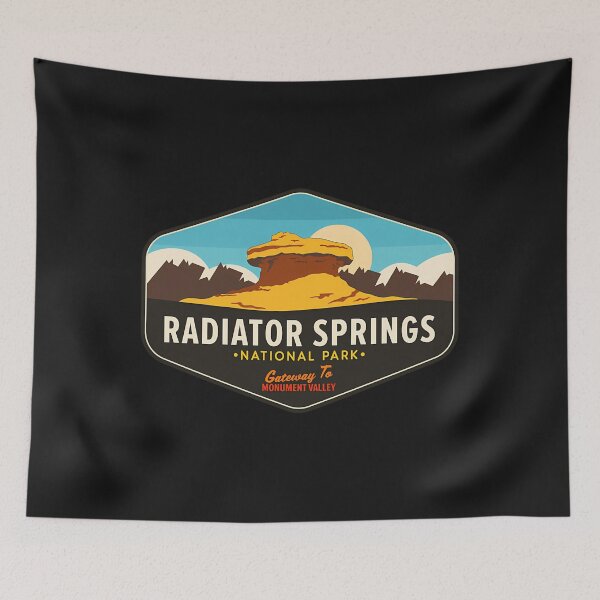 Item preview, Radiator Springs National Park Gateway To Monument Valley designed and sold by MikeNade.