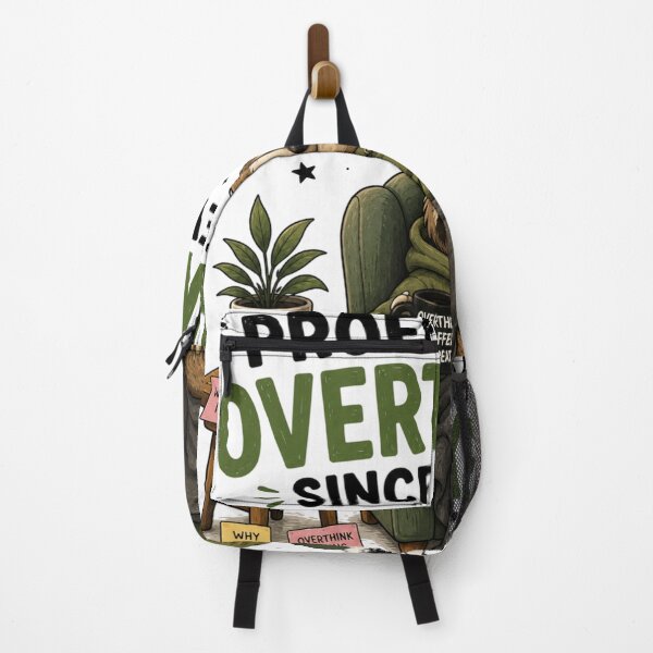 Item preview, Professional Overthinker Since Forever – Funny Cute Sloth Cartoon Design designed and sold by Kiinaaa.