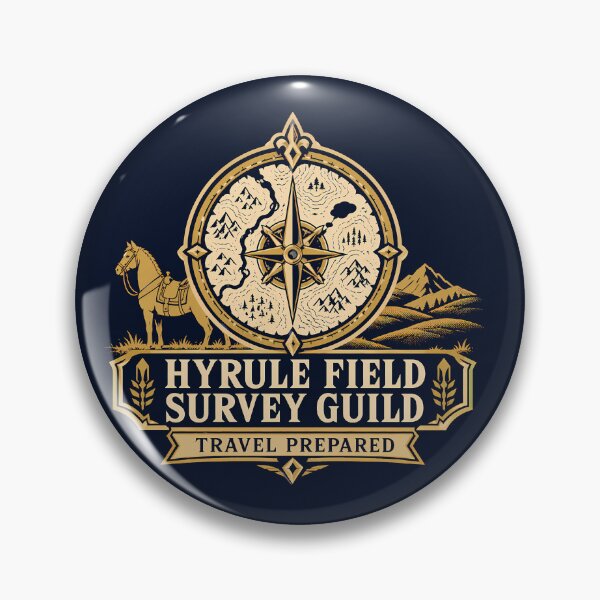 Item preview, Hyrule Field Survey Guild Badge designed and sold by agearb.