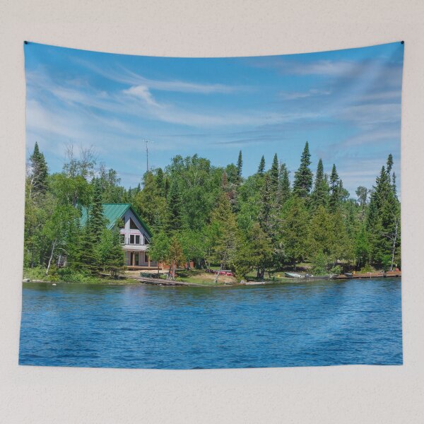 Item preview, Buck Lake Summer Fishing Cabin Ontario Canada Wilderness designed and sold by KillNFuel.