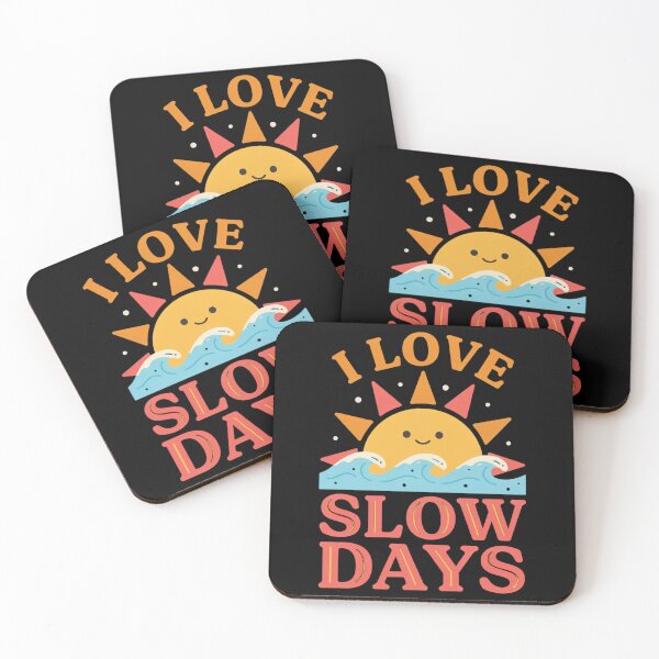 Item preview, I Love Slow Days T Shirt, Vintage Souvenir Style Shirt, Retro Summer Tee, Relaxed Lifestyle Gift designed and sold by Daily Mood Tees.