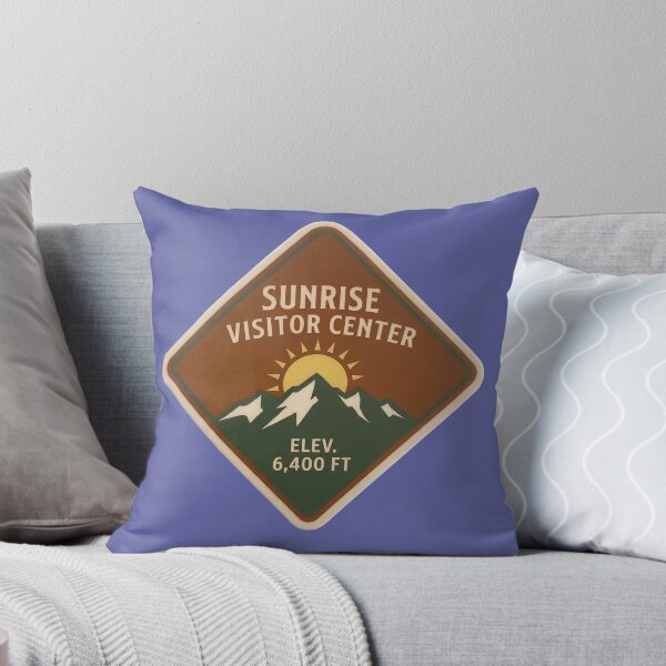 Item preview, Sunrise Visitor Center Mt Rainier National Park Vintage Emblem designed and sold by LittleArij.