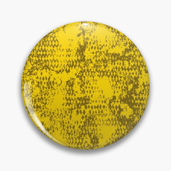 Item preview, Modern Distressed Python Print Pattern | Bright Yellow designed and sold by Frohyou.