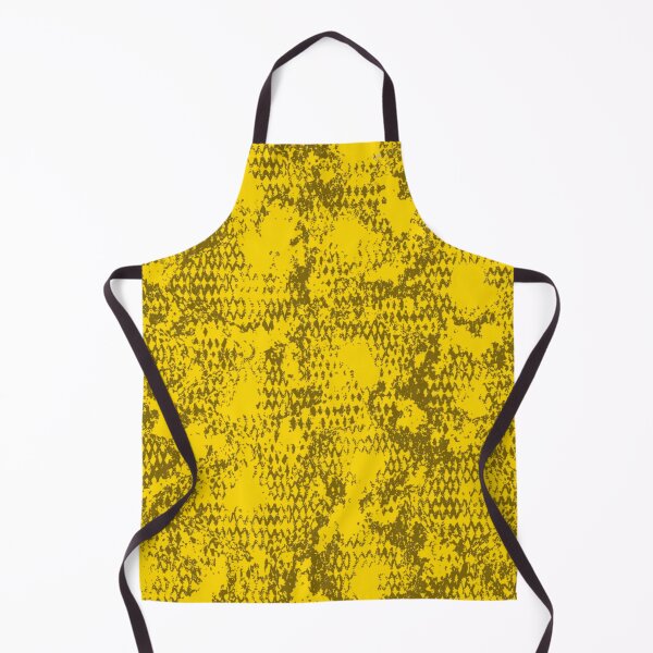 Item preview, Modern Distressed Python Print Pattern | Bright Yellow designed and sold by Frohyou.