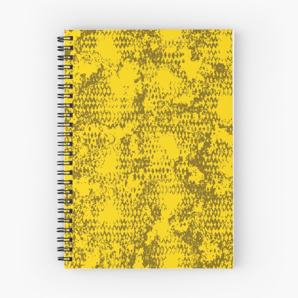 Item preview, Modern Distressed Python Print Pattern | Bright Yellow designed and sold by Frohyou.