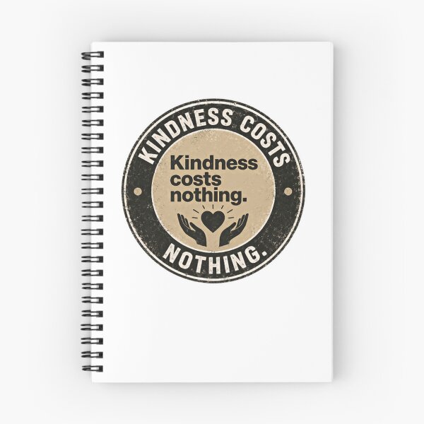 Item preview, Kindness Costs Nothing Inspirational Compassion Empathy Quote designed and sold by HumansStuck12.