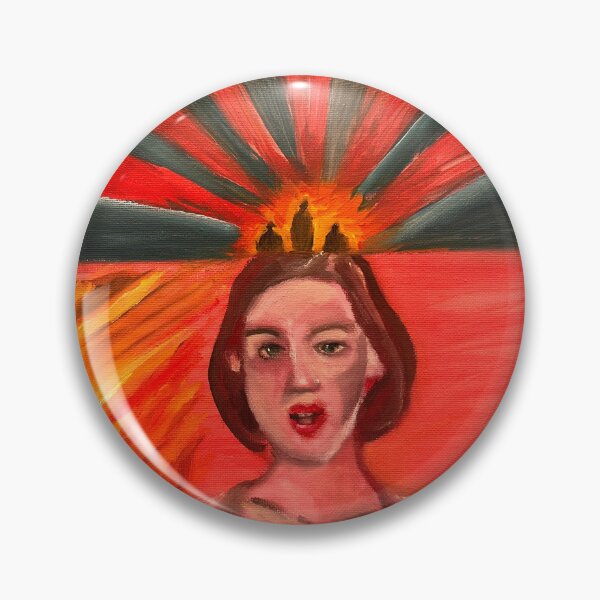 Item preview, Antónia And the Fire - oil on canvas  designed and sold by Verapastels.