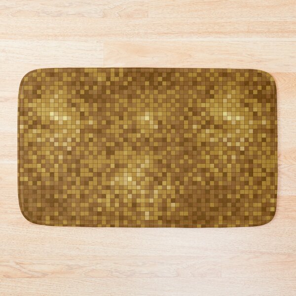 Item preview, Golden Mosaic, Pixel, disco ball texture designed and sold by CHERRY--SHOP.