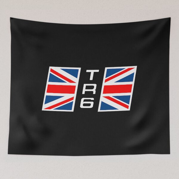 Item preview, Triumph Tr6 Rear Wing Decal With Union Jack designed and sold by MikeNade.