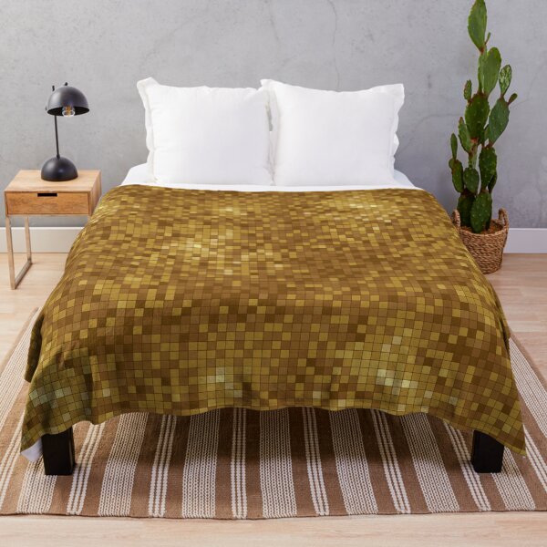 Item preview, Golden Mosaic, Pixel, disco ball texture designed and sold by CHERRY--SHOP.