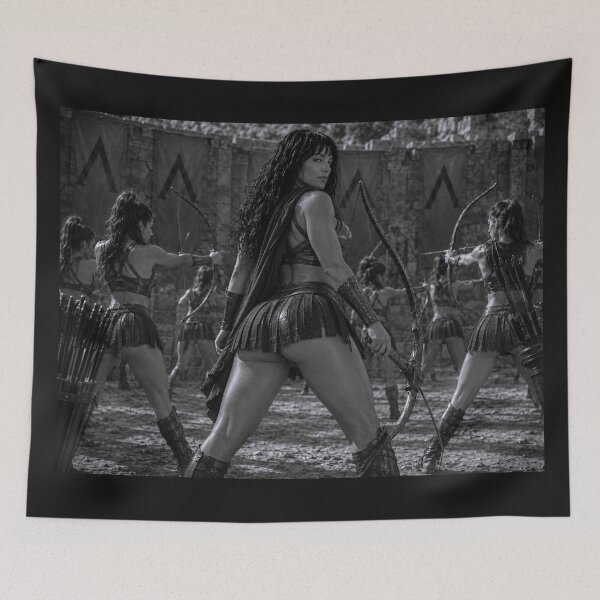 Item preview, Spartan Archer Women Training – Black & White Warrior Art designed and sold by Ancient-Era.