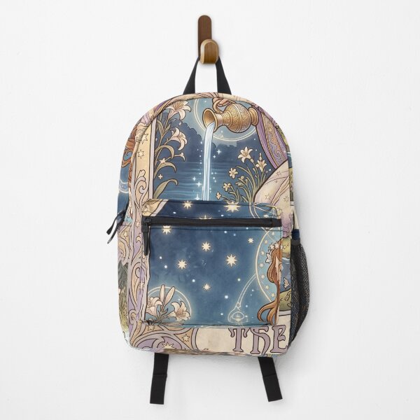 Item preview, XVII The Star Tarot Card Celestial Art Nouveau designed and sold by Ada’s Mystic Atelier .