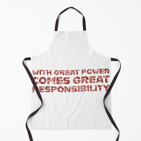 Item preview, "With Great Power Comes Great Responsibilty" Inspirational Quote Red Triangular Mosaic Design designed and sold by DymondDesigns.