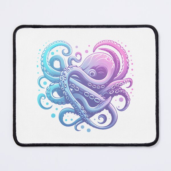 Item preview, Gradient Octopus Art ⭐⭐⭐⭐⭐ designed and sold by adal-heidis.